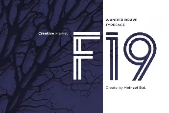 Wander Brave Typeface font