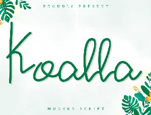 Koalla font