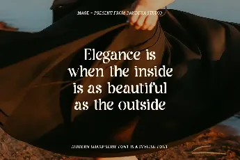 Mage DEMO font