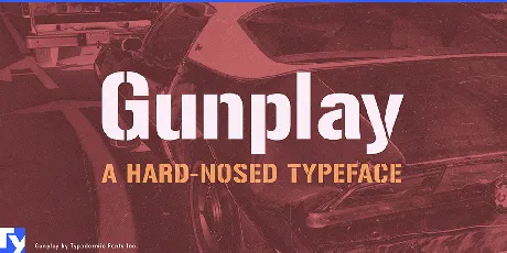 Gunplay font