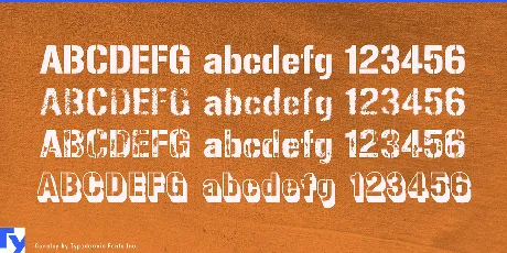 Gunplay font