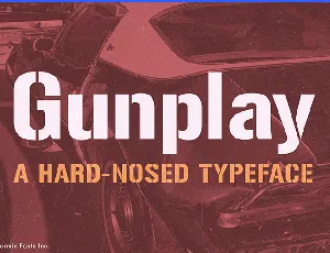 Gunplay font