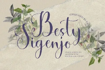 NCL Besty Sigenjo font