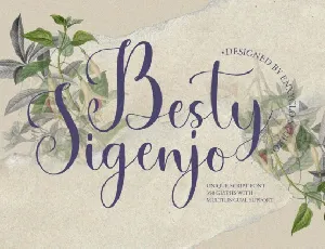 NCL Besty Sigenjo font