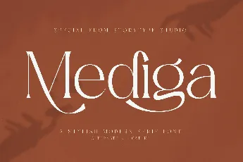 Mediga font