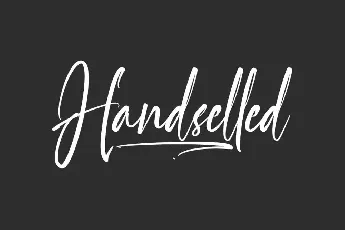 Handselled Demo font