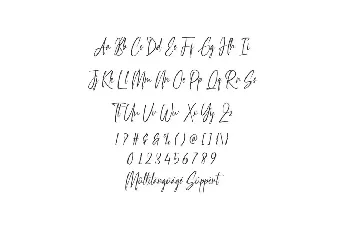 Handselled Demo font