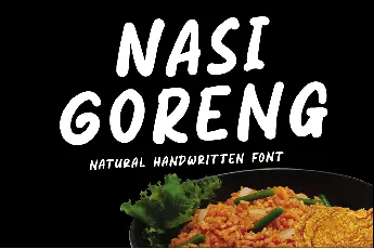 Nasi Goreng font