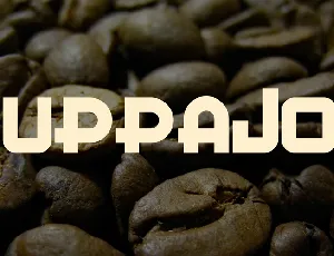 CuppaJoe font