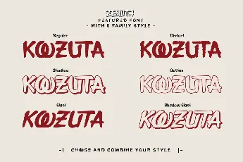 ZENLITH Trial font