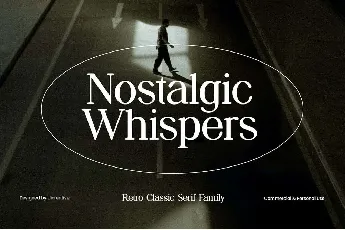 Nostalgic Whispers font