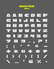 Cubao Free font