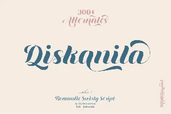 Diskanila font