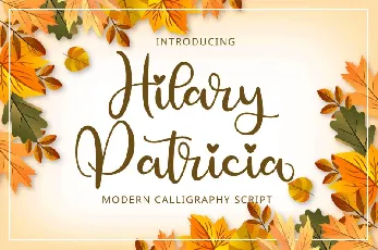 Hilary Patricia font