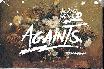 Againts Typeface font