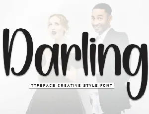 Darling Display font