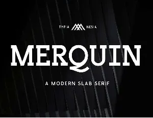 Merquin font