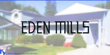 Eden Mills font