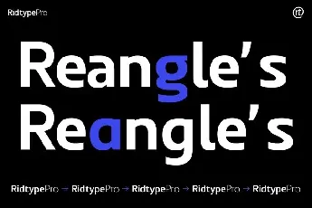 Ridtype Pro font