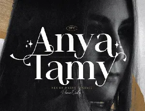 Anya Tamy font