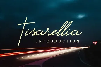 Tisarellia Handwritten font