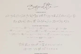 Signeritta Signature font