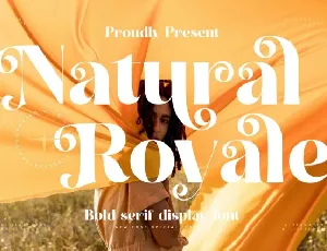 Natural Royale font