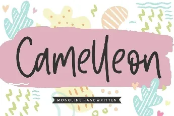 Camelleon Handwritten font