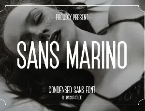 Sans Marino font