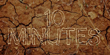 10 Minutes font