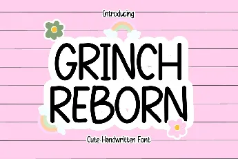 Grinch Reborn font