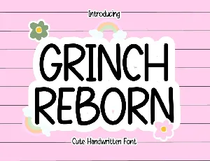 Grinch Reborn font