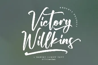 Victory Willkins font