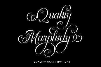 Marphidy font