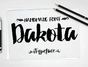 Dakota Script font