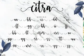 Citra font