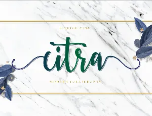 Citra font