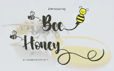 Bee Honey font