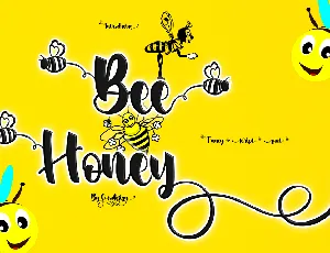 Bee Honey font