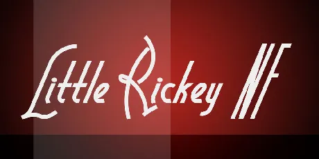 Little Rickey NF font