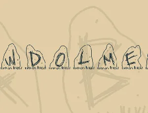 PWDolmen font