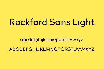 Rockford Sans font