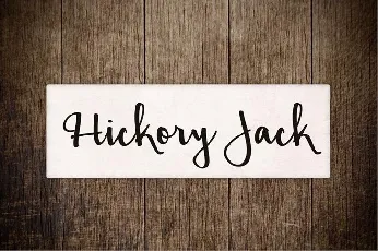 Hickory Jack Free font