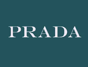 Prada font