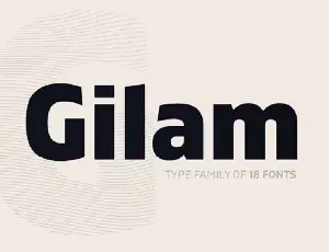 Gilam Family Free font