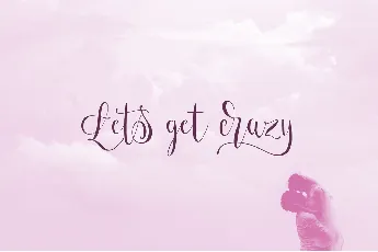 Lets get crazy font