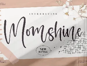 Momshine font