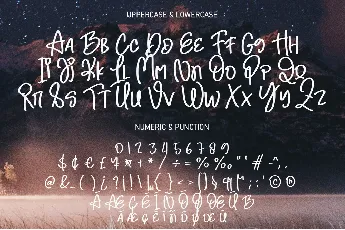 Night Full Of Light font