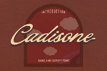 Cadisone font