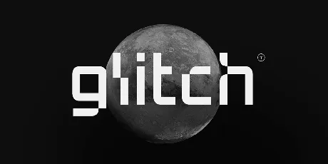 Glitch Demo font